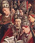 Famous Ghent Paintings - The Ghent Altarpiece Adoration of the Lamb [detail bottom right]
